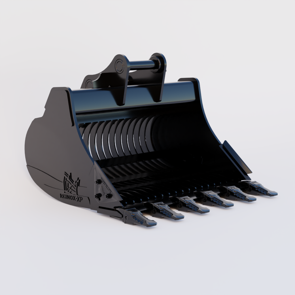 Doosan DX200LC-7 Excavator Riddle / Skeleton Bucket - 60" Heavy Duty