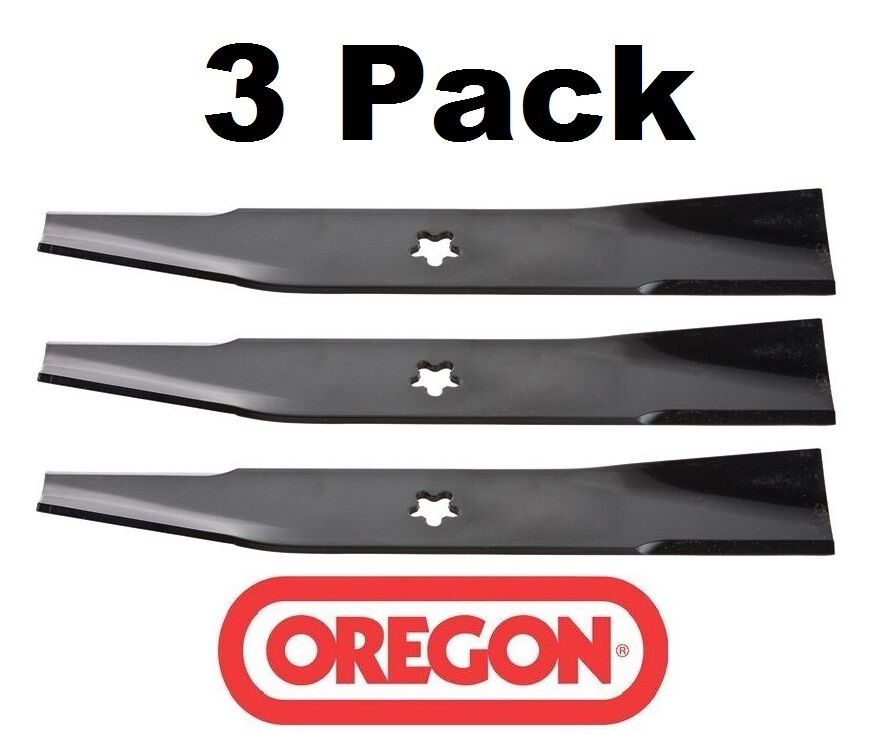 3 Pack Oregon 95-049 HD Mower Blade for AYP Sears 130652 44″