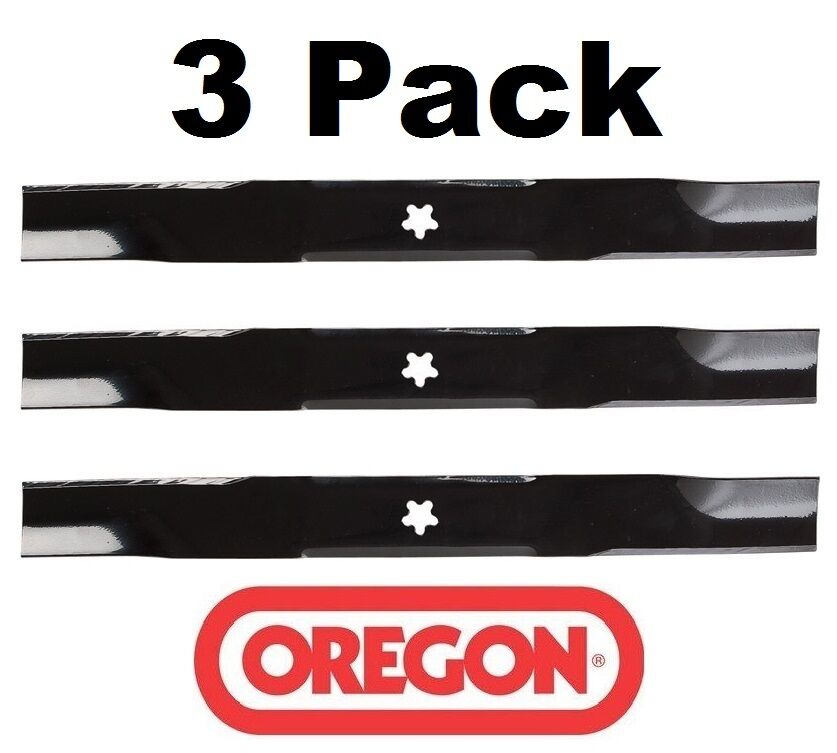 3 Pack Oregon 95-084 Mower Blade for Husqvarna 112078 42″ EZ Mowers