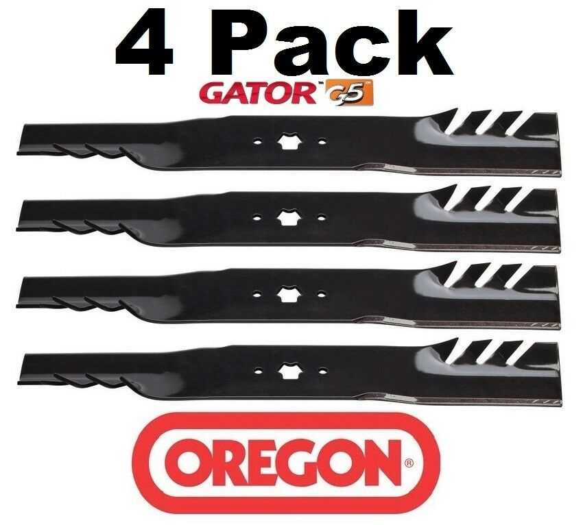 4 Pack Oregon 598-629Mower Blade Gator G5 Fits Bolens 742-0616 942-0616