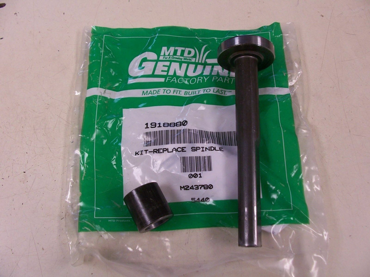 1918880 Genuine MTD Spindle Shaft 1768169, Troy-bilt, Craftsman, Cub-cadet