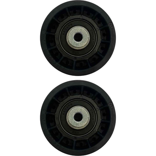 589262602 PULLEY IDLER ZINC CLEAR OEM (2 Pack) For Husqvarna ST 427T Snow Blower