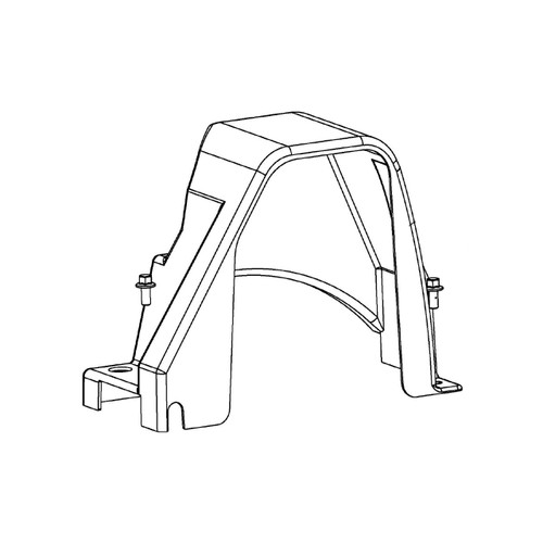596016201 Service Kit Belt Cover And Har Husqvarna Genuine OEM Part