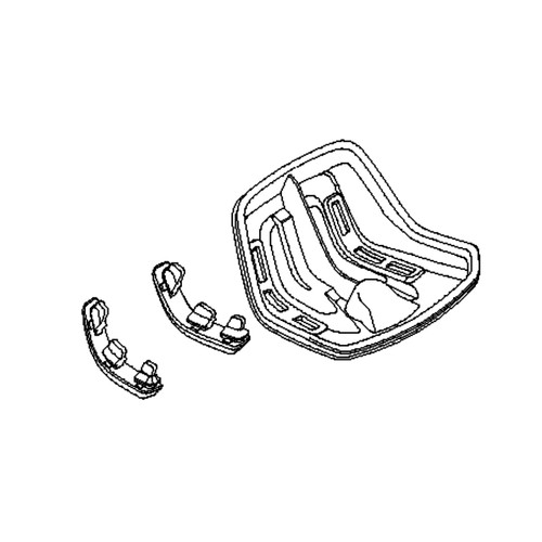 599348955 Bottom Bumper Kit Husqvarna Genuine OEM Part