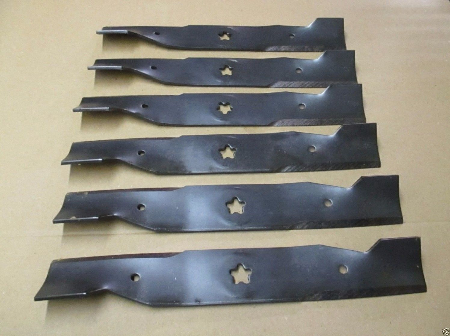 6 Pack Genuine Husqvarna 532180054 Mower Blades Fits 48″ Sears 180054 AYP OEM