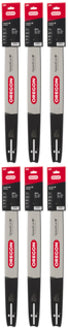 6 Pack Oregon 180TXLBK095 SpeedCut Guide Bar 95 Series 18″