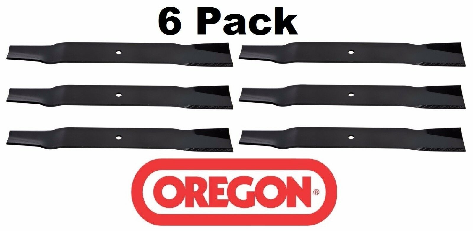 6 Pack Oregon 91-127 Mower Blade for Country Clipper H1667 60″