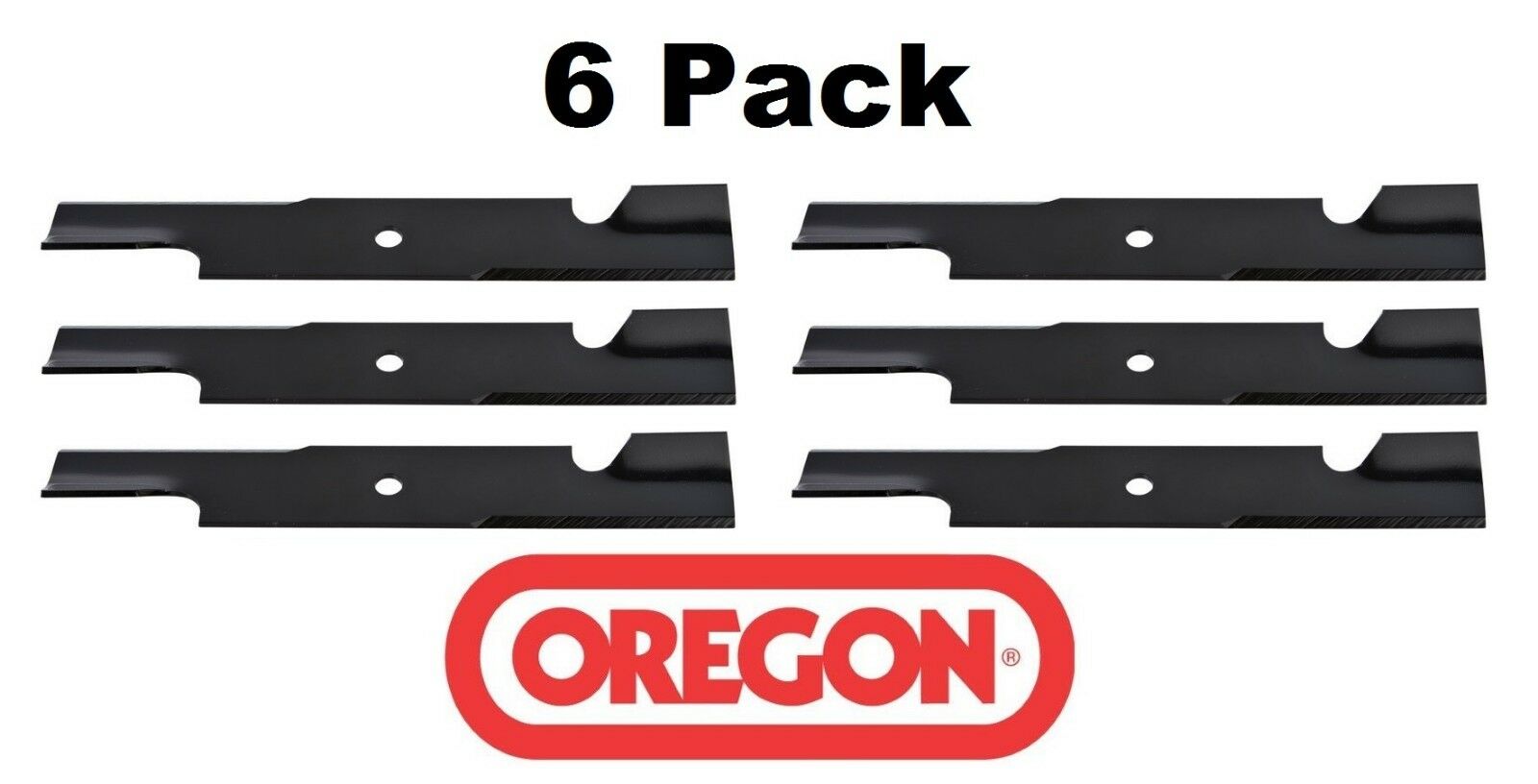 6 Pack Oregon 91-180 Mower Blade Fits Exmark103-2527 103-6583