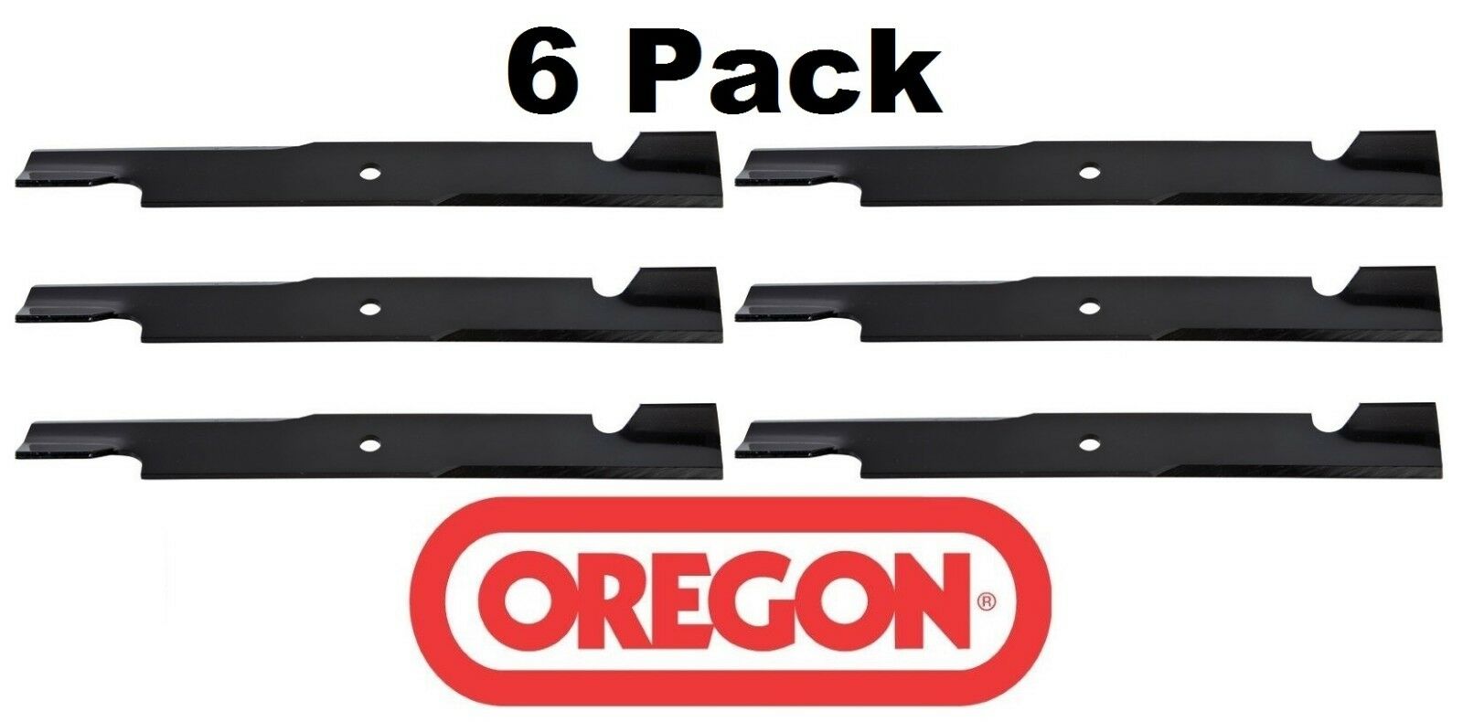 6 Pack Oregon 91-209 Mower BladeFits Dixon 539105711