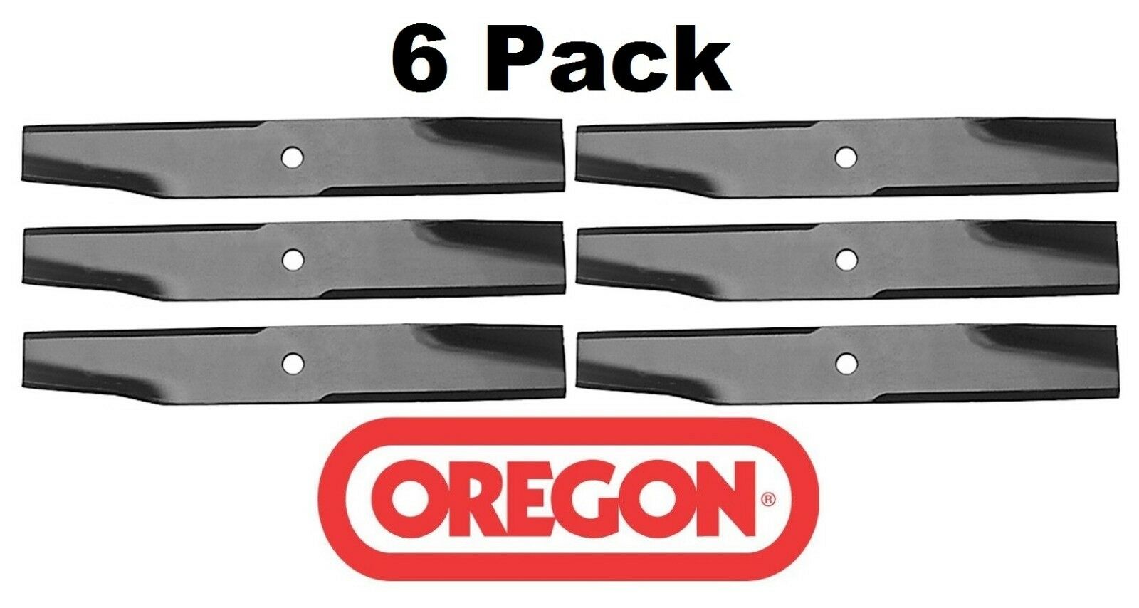 6 Pack Oregon 91-502 Mower Blade Fitsfits Bunton-Goodall PL7329