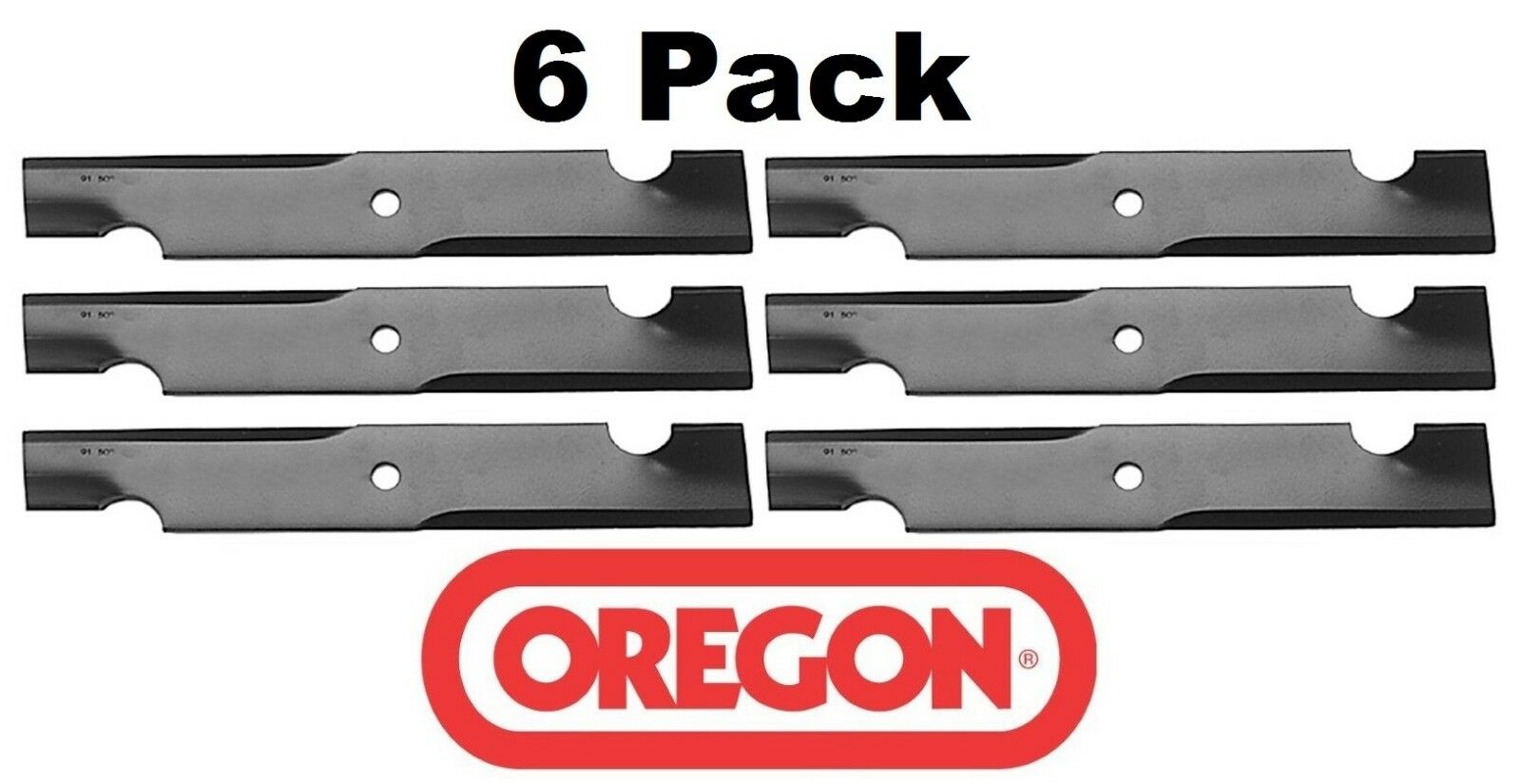 6 pack Oregon 91-505 Mower BladeFits Dixon 539126431 9258 9265
