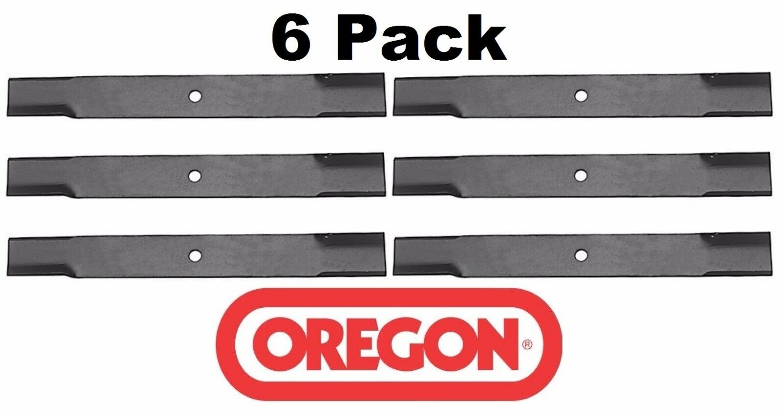 6 Pack Oregon 91-515 Mower Blade for Dixie Chopper 30227-72N 72″