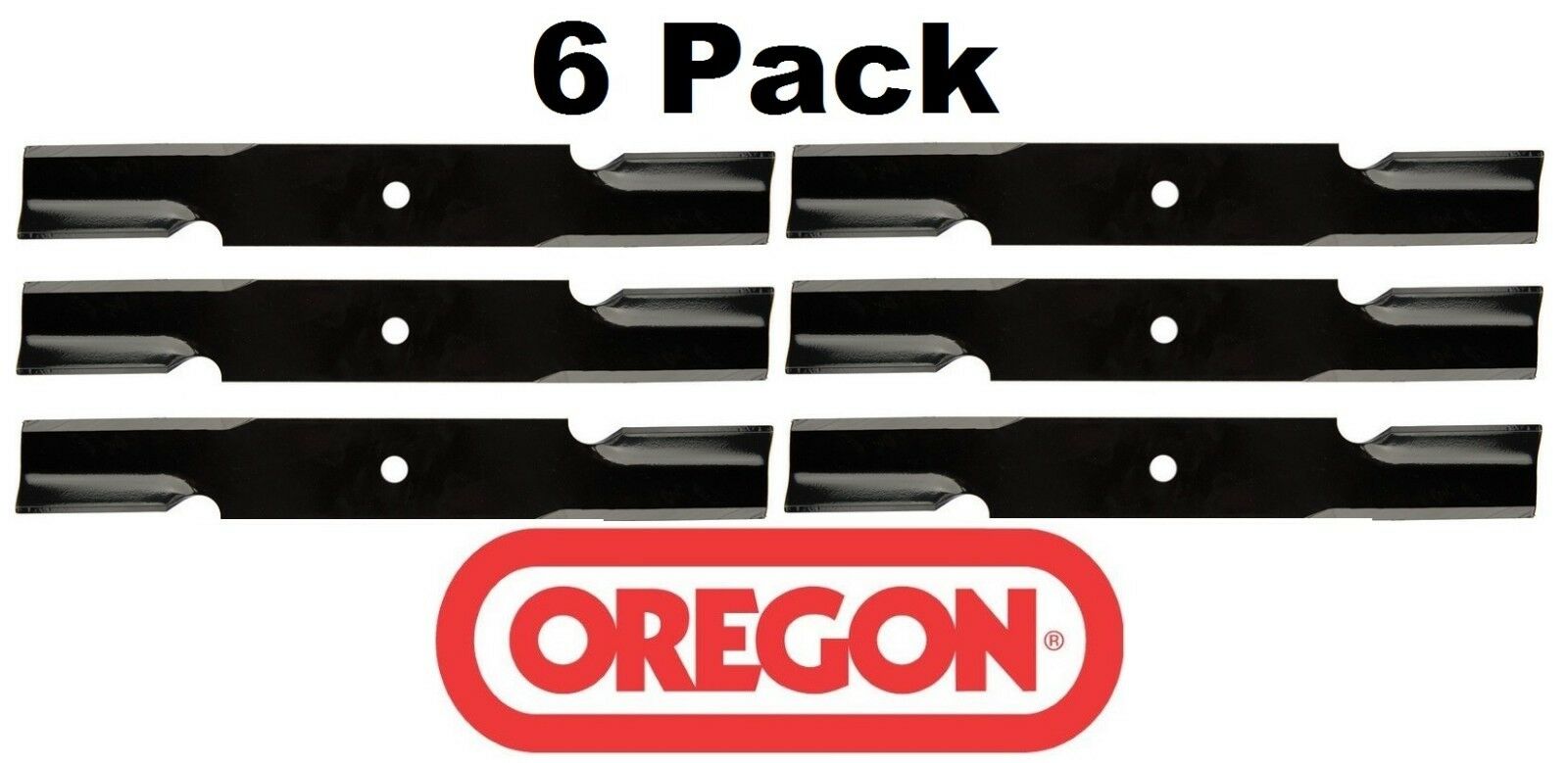 6 Pack Oregon 91-637 Mower BladeFitsfits Bunton-Goodall PL4206