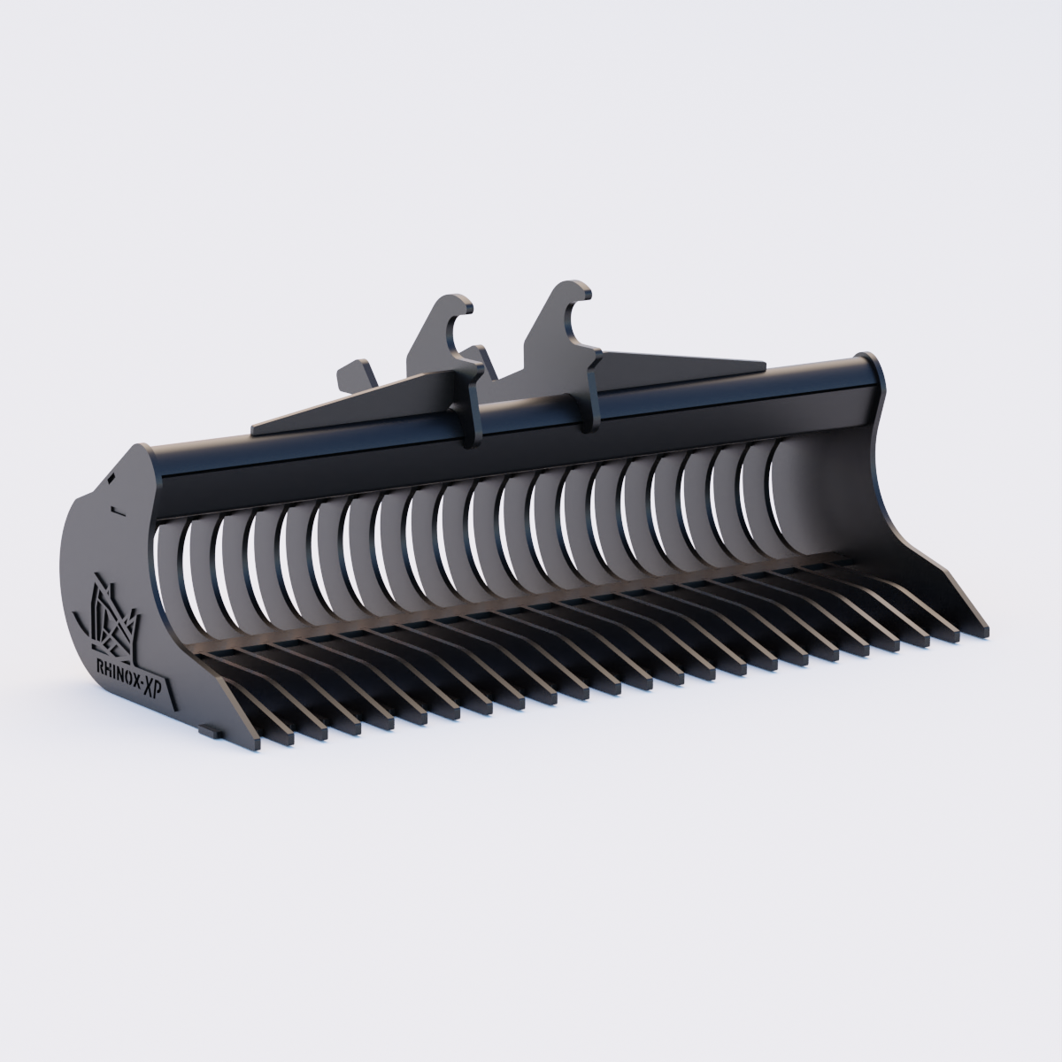 Hitachi ZX50U Rake Riddle Bucket 60" / 1500mm