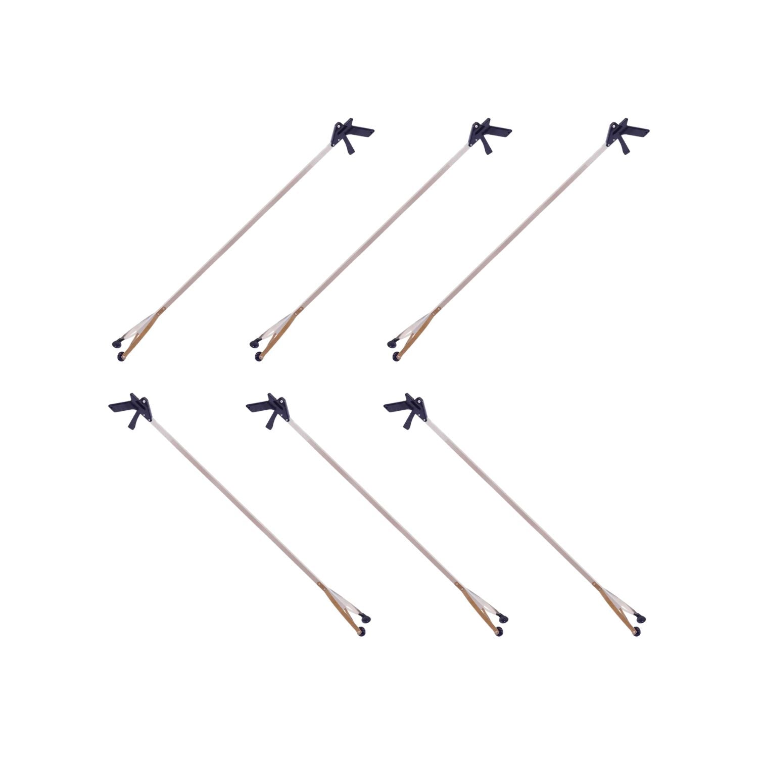 Trash Pick-Up Easy Reach Tool 6-Pack - 40" Long G4 D.O.T. Reacher Model 2540