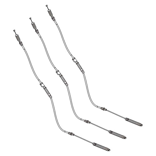 87862HS Husqvarna OEM CABLE DRIVE With Adjuster, With Jam Nut 501656603 (3 Pack)