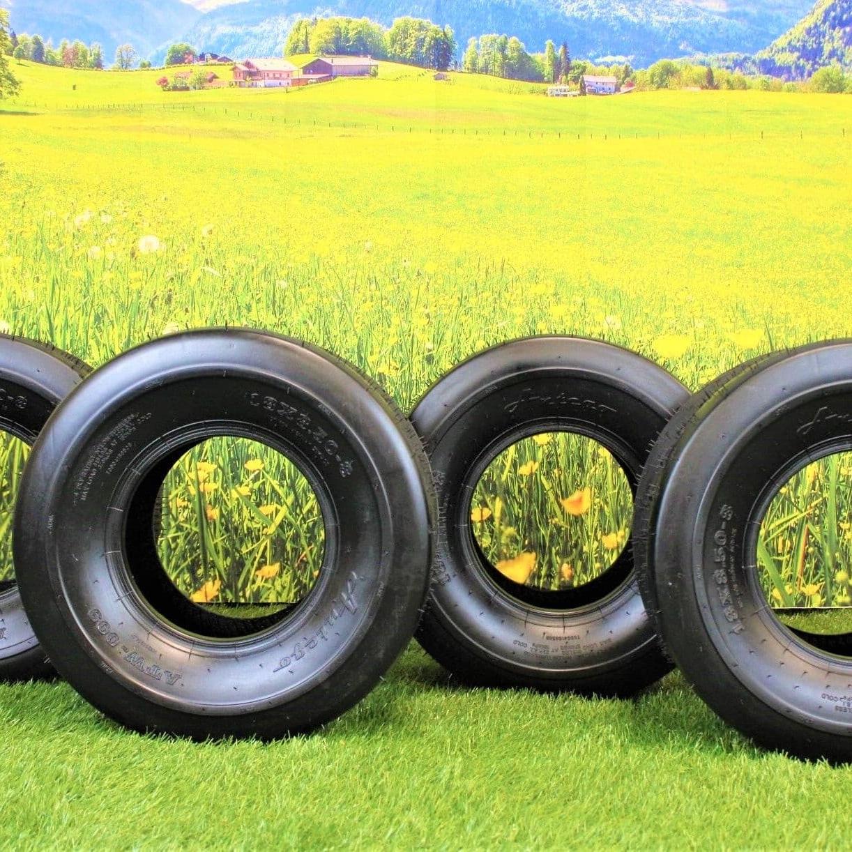 18x8.50-8 4-Ply Turf Tire for Lawn & Garden Mower or Golf Cart (Set of 4)