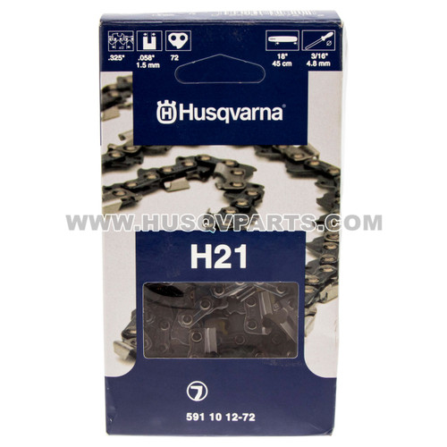591101272 H2172 18 .325 .058 Husqvarna Genuine OEM Part - SUPERSEDED FROM 501840772, 501842972, 608100162