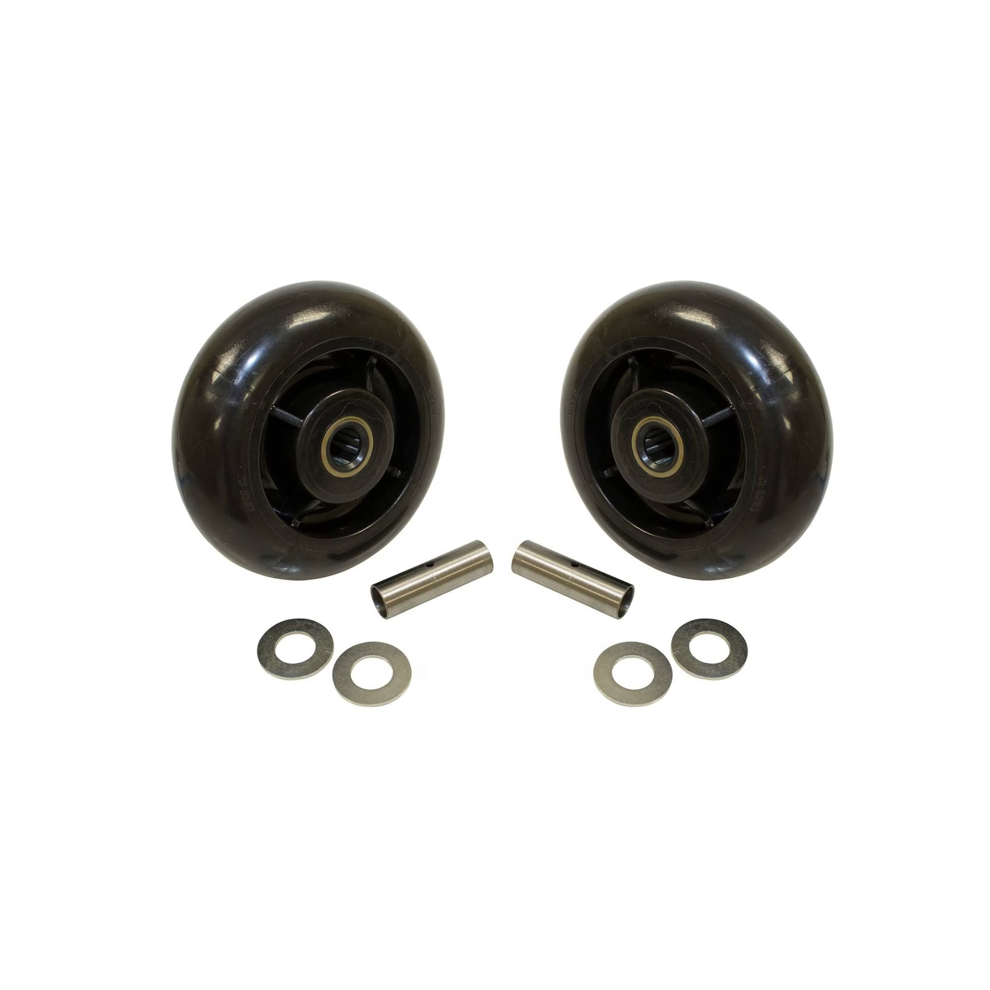 2-Pack John Deere AM136720 Gauge Wheel 6" x 2" (2-1/2" Hub x 3/4" ID) With Washers & Spacer