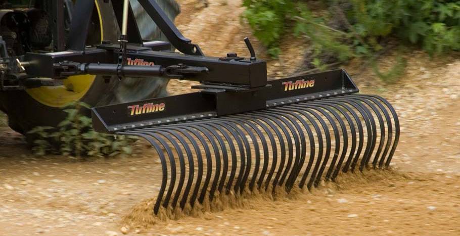 Tufline LR1 Series 7′ Landscape Rake #LR1-84