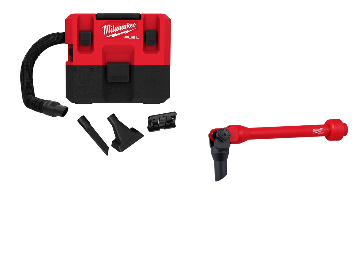 Milwaukee 0960-20AT M12 FUEL 12V 1.6 Gallon Wet/Dry Vacuum w/ Pivoting Wand