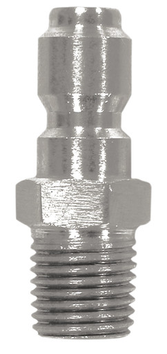Pressure Washer Quick Coupler Male Plug, 1/4" MNPT, Stainless Steel