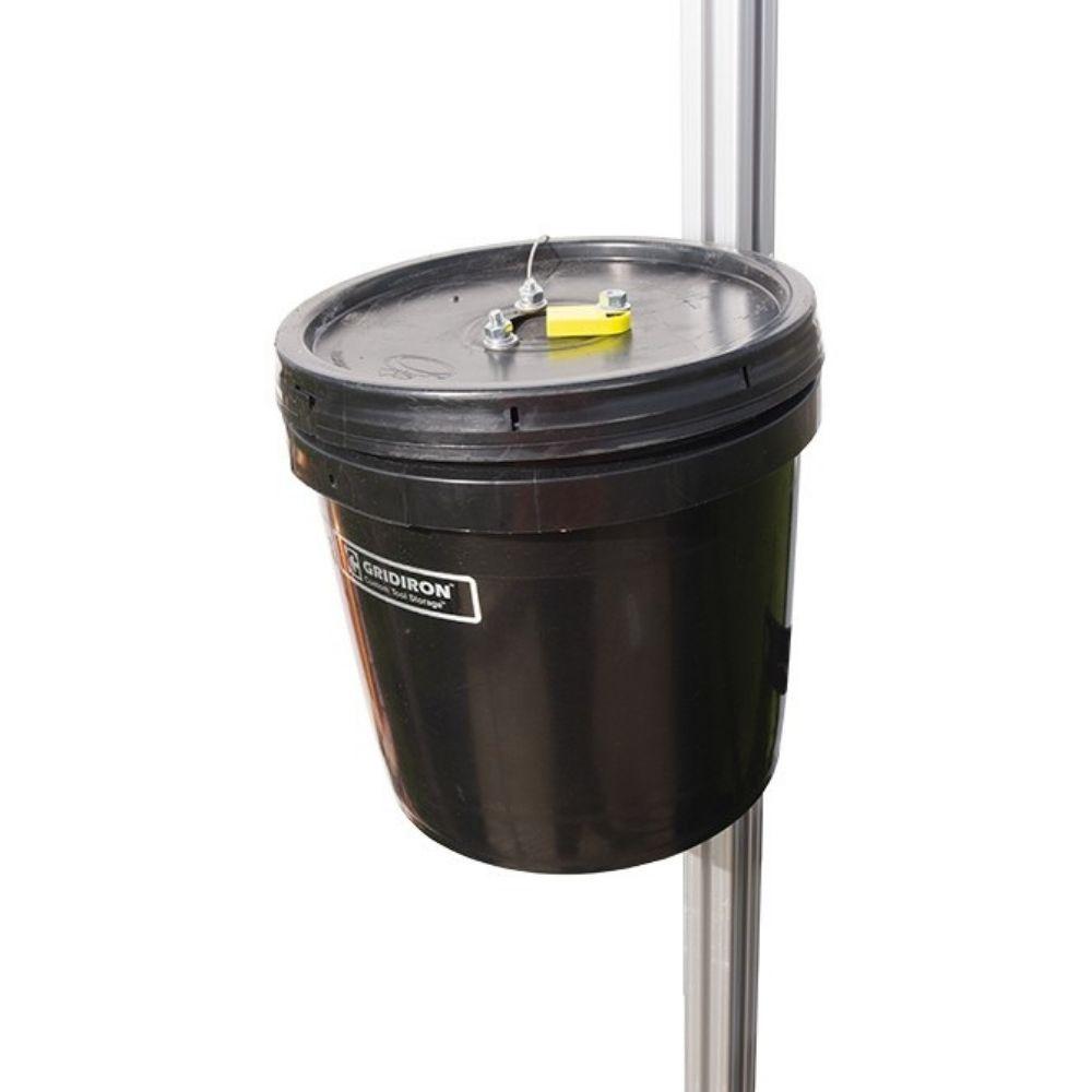 Trailer Rack Trimmer Line Spool Holder, Dispenser & Cutter