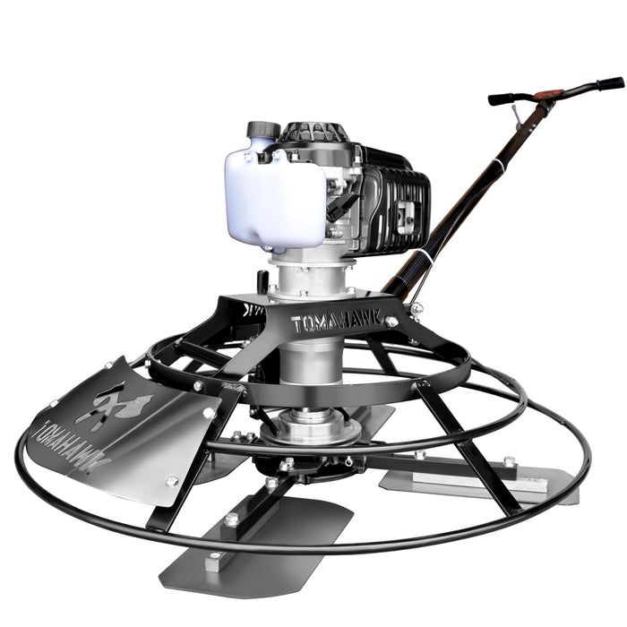 Tomahawk Power JXPT30T 30" Porta Trowel w/ 37cc Engine, 18ft Bull Float Handle