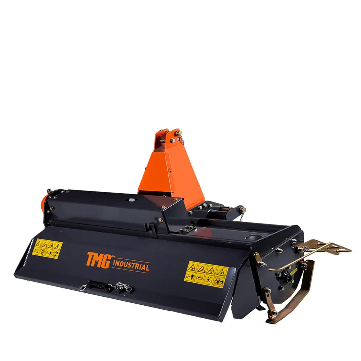 48" 3-Point Hitch Rotary Tiller, 18-30 HP Sub-Compact, 3-½" Tilling Depth, PTO Shaft Included, Category 1 Hookup, TMG-RT120