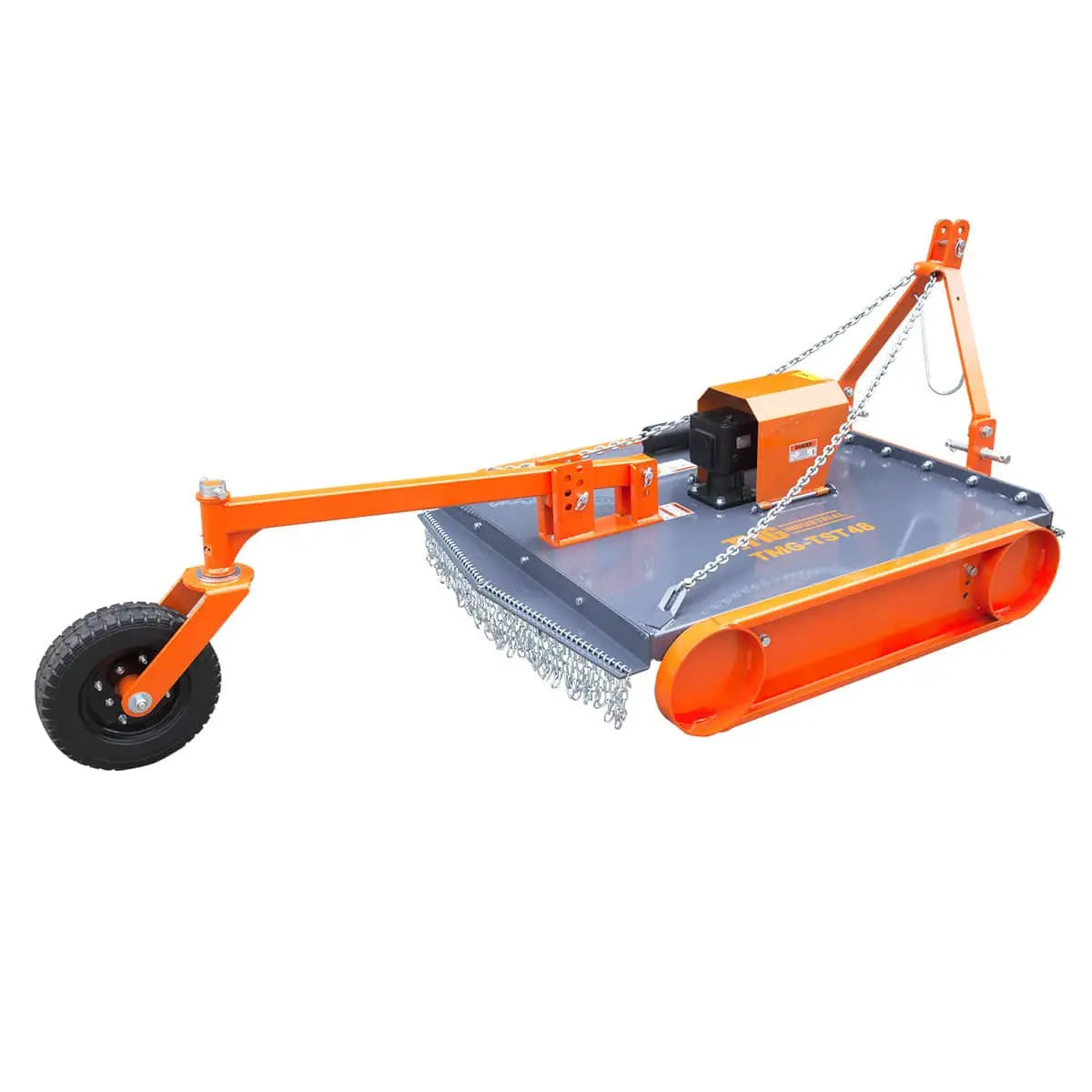 48" 3-Point Hitch Slasher Topper Mower, Category 1 & 2, PTO shaft included, TMG-TST48