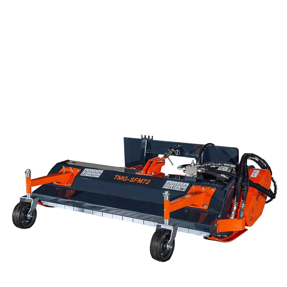 72" Hydraulic Skid Steer Flail Mower, TMG-SFM72