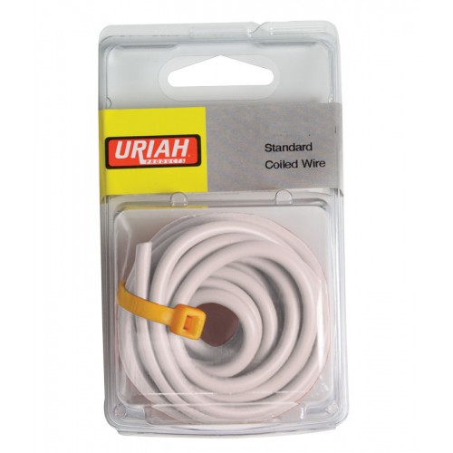 Uriah 30ft White Packaged Wire 16 AWG #UA501620