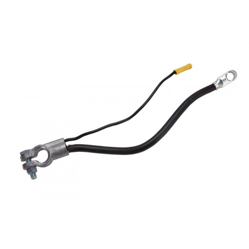 Uriah Black Top Post Battery Cable 4 AWG 38 Inch With Auxiliary Cable # UV008040