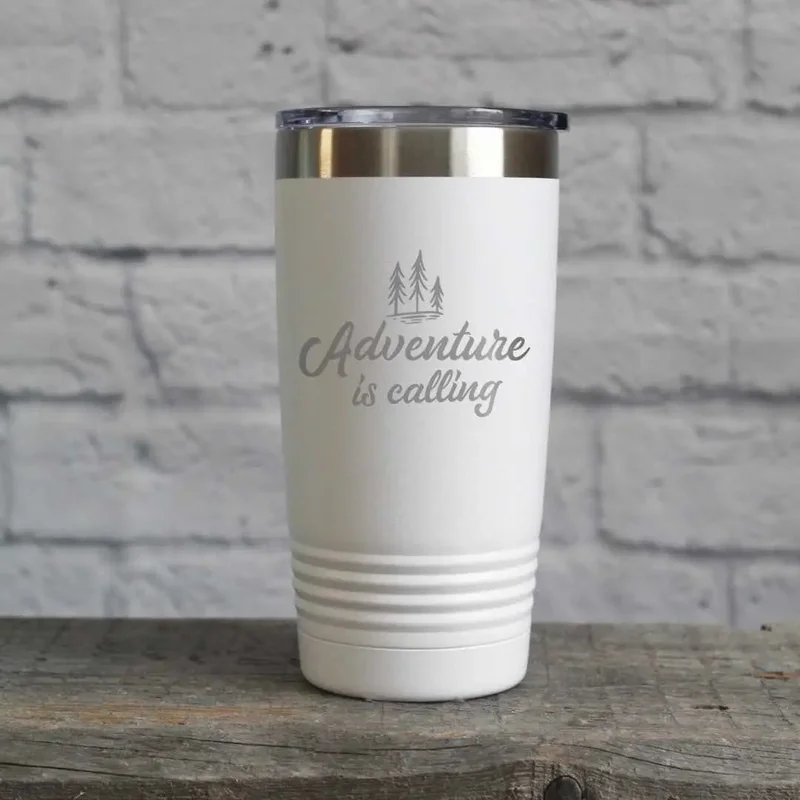 Adventure Is Calling Travel Mug Tumbler