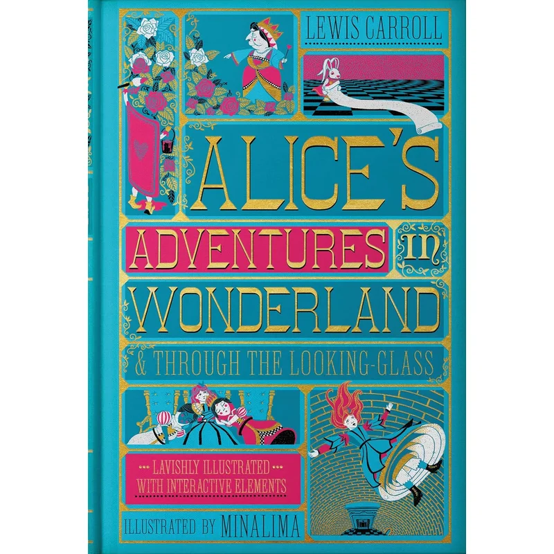 Alice’s Adventures in Wonderland(MinaLima Edition) (Illust. with Interactive Elements) byLewis Carroll