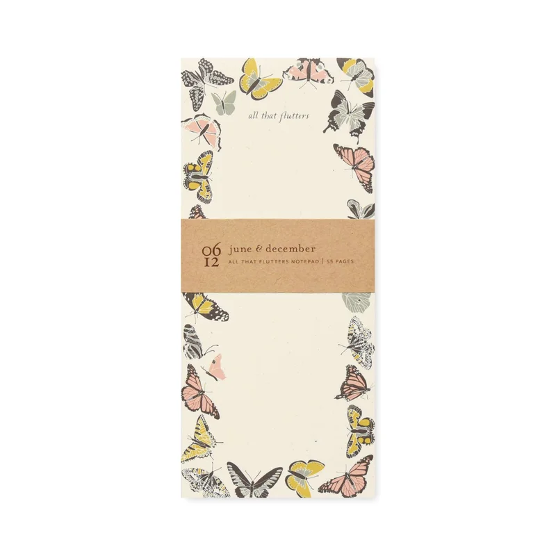 All That Flutters Notepad