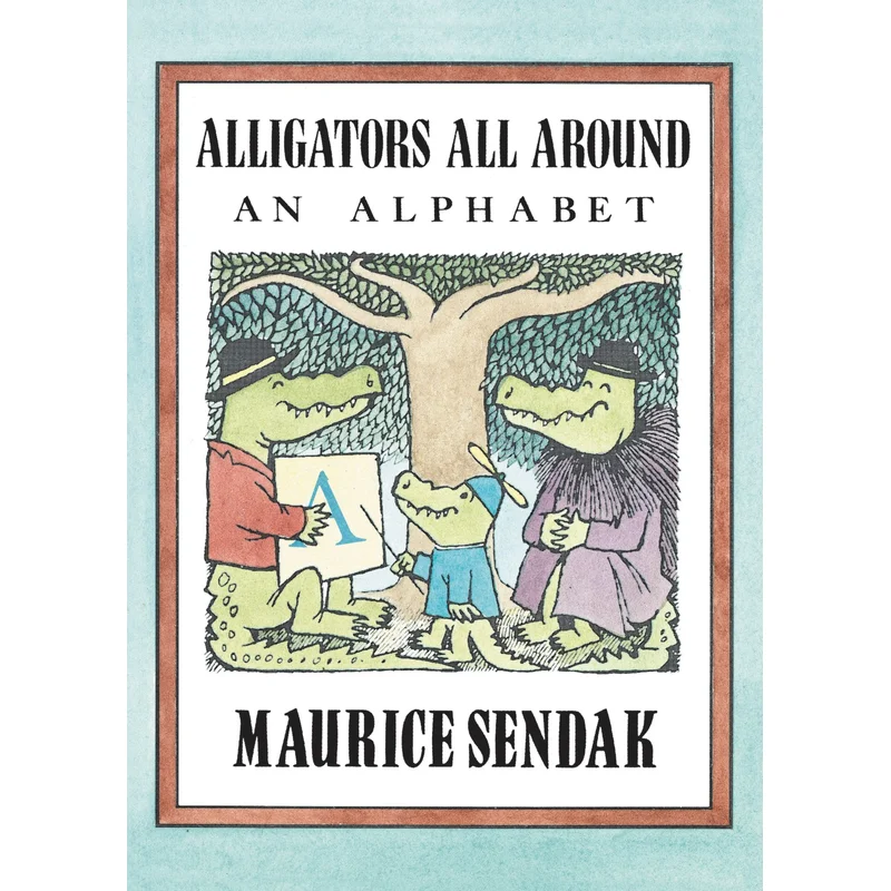 Alligators All Around Board Book: An Alphabet by Maurice Sendak