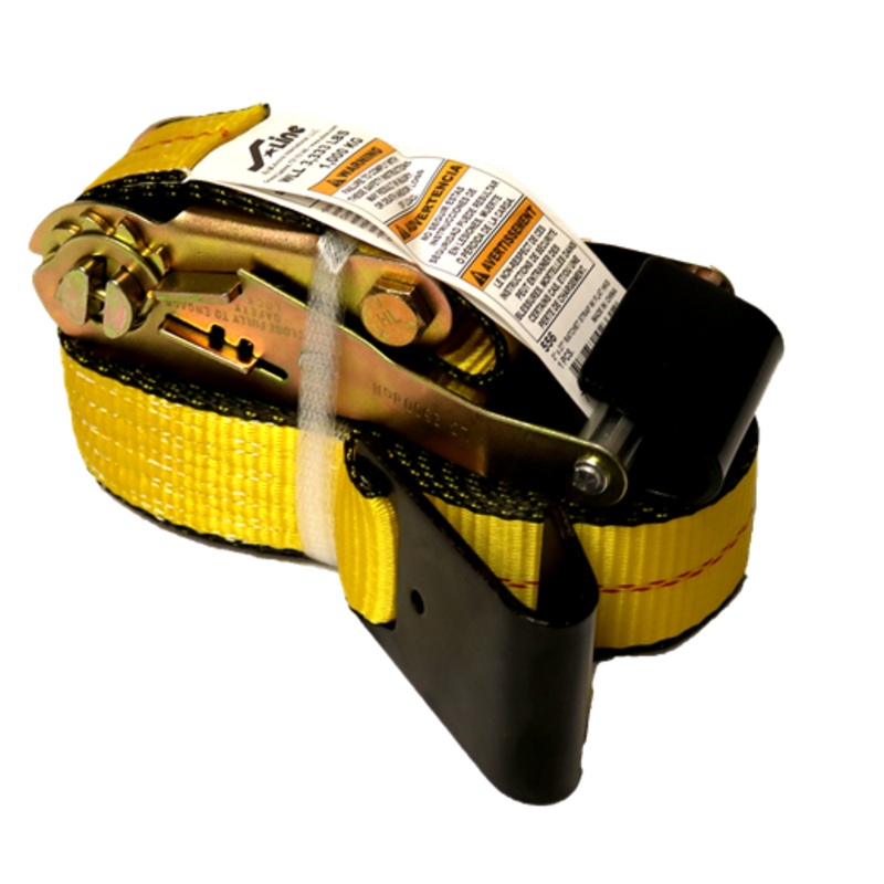 Ancra Cargo Medium Wide Handle Ratchet Strap w/Flat Hooks Bulk Bin