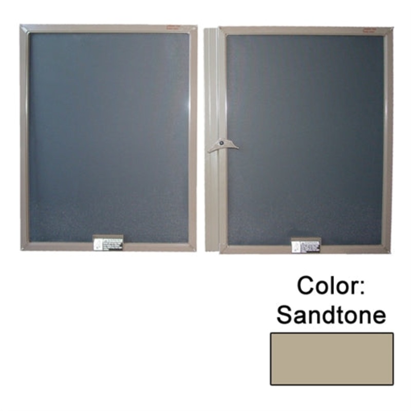 Andersen G43 400 Series Gliding Window Full 2 Piece Truscene Screen in Sandtone
