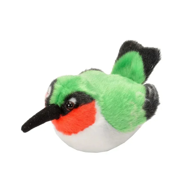 Audubon II Ruby Throat Hummingbird Animal with Sound – 5″
