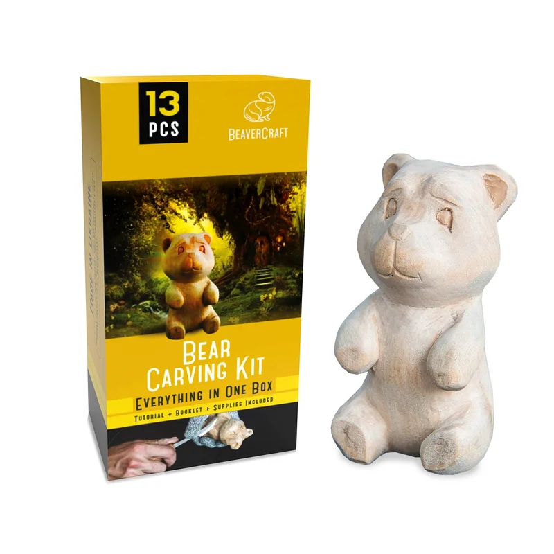 Bear Carving Diy Craft Kit
