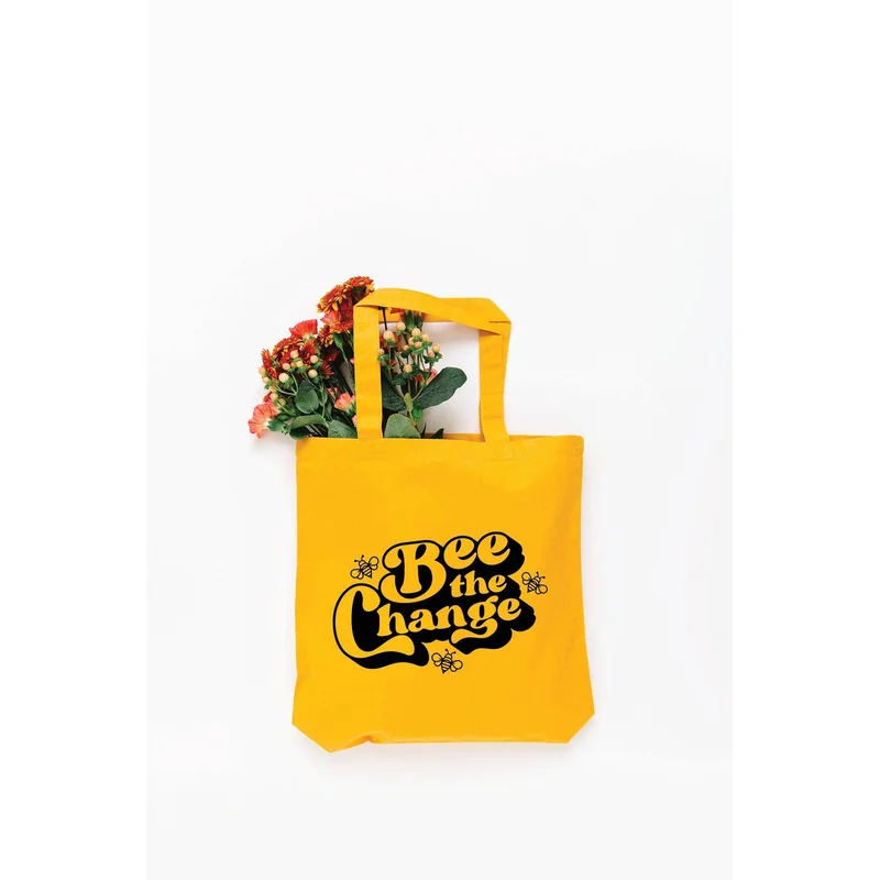Bee the Change Tote Bag