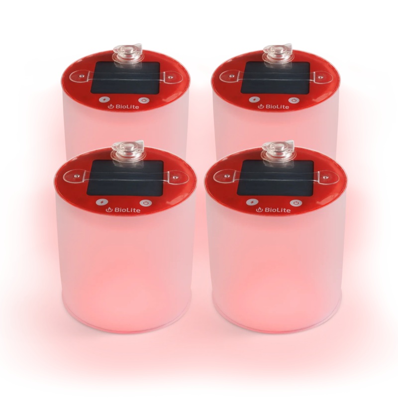 BioLite Luci Emergency 4-Pack Solar Inflatable LED Lights for Emergency Use