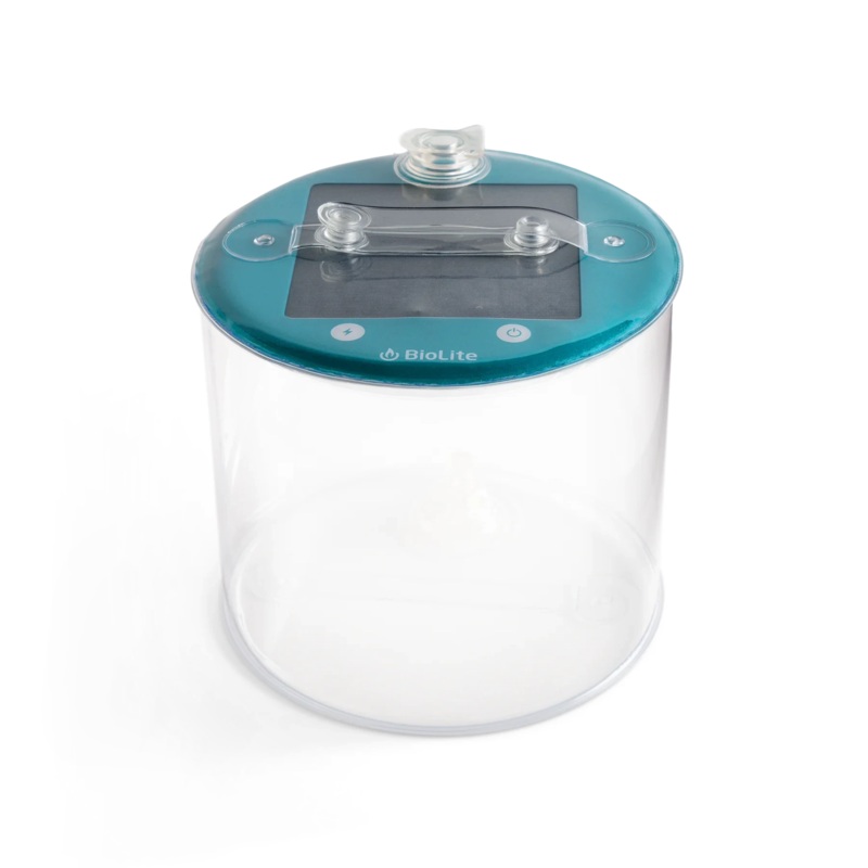BioLite Luci Original Clear Solar Inflatable LED Lantern with Clear Shell Warm/Matte