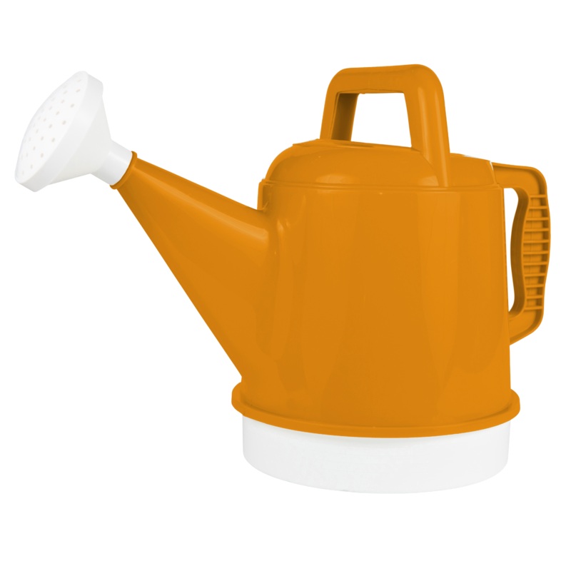 Bloem Deluxe Watering Can-2 Gallon-Yellow & Classic Blue