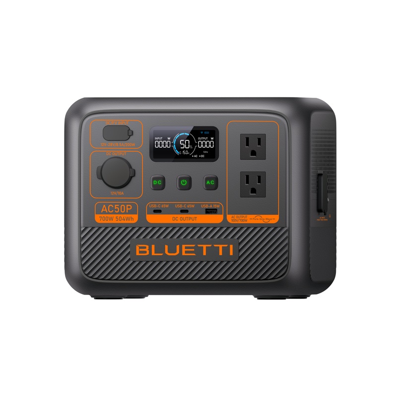 Bluetti AC50P Portable Power Station | 700W 504Wh