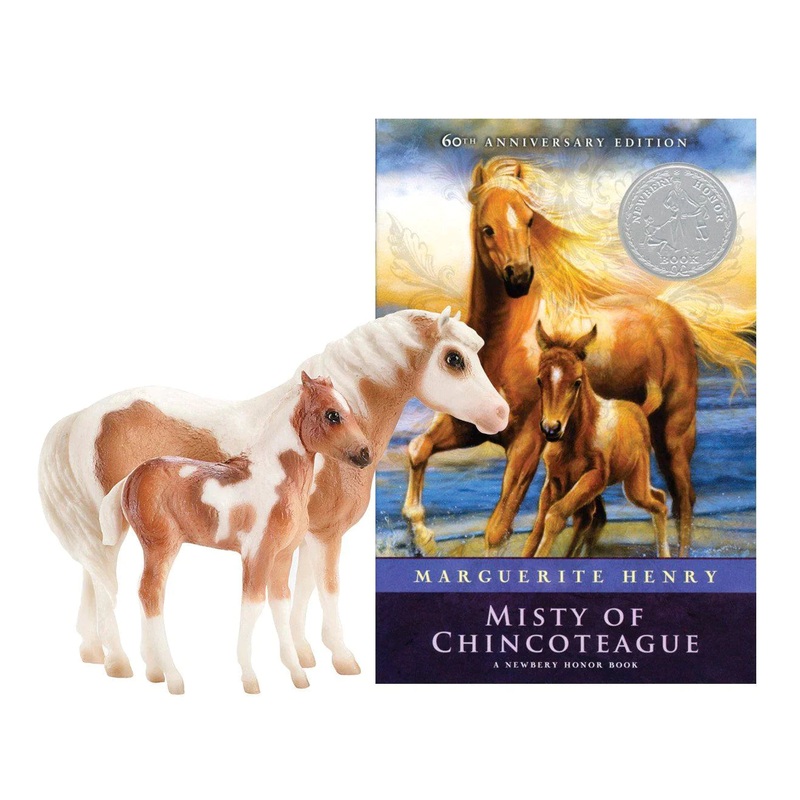 Breyer Traditional Series Misty & Stormy – Models and Book Set (Traditional | 1:9 scale | Ages 8+)