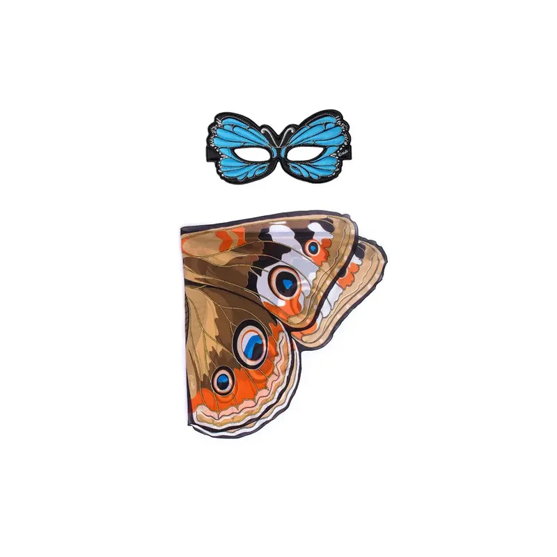Buckeye Butterfly Wings + Mask