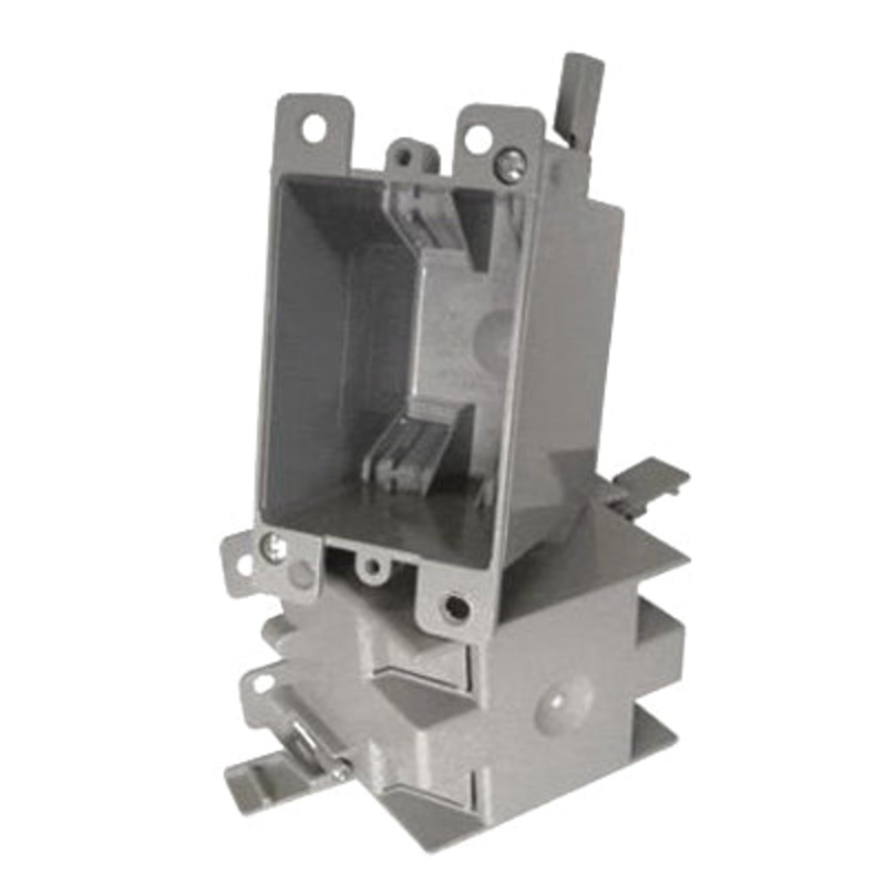 CANTEX EZ BOX EZ14SO Residential Old Work Switch/Outlet Box, 4-Knockout, Plastic Body, 14 cu-in Capacity