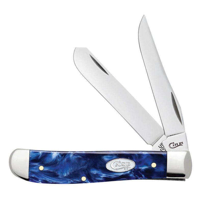 Case Blue Pearl Kirinite Mini Trapper (Blue Pearl Kirinite)